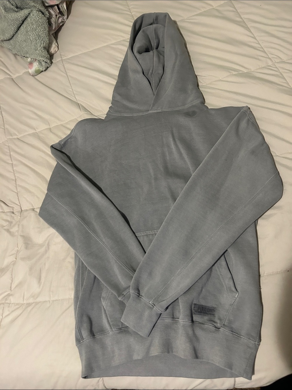 Classic Gray Men's Pullover Hoodie